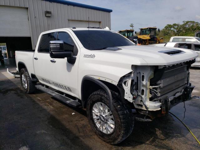 1GC4YREY5LF338945 - 2020 CHEVROLET SILVERADO K2500 HIGH COUNTRY WHITE photo 4