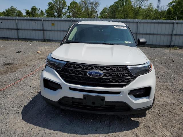 1FMSK8BHXMGC06987 - 2021 FORD EXPLORER WHITE photo 5