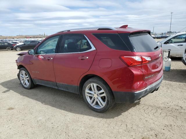 2GNAXYEXXL6107659 - 2020 CHEVROLET EQUINOX PREMIER RED photo 2