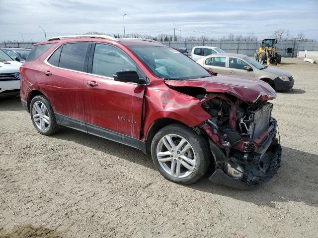 2GNAXYEXXL6107659 - 2020 CHEVROLET EQUINOX PREMIER RED photo 4