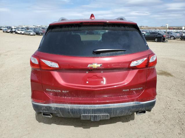 2GNAXYEXXL6107659 - 2020 CHEVROLET EQUINOX PREMIER RED photo 6