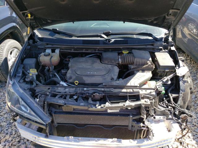 2C4RC1BG5HR655044 - 2017 CHRYSLER PACIFICA TOURING L შავი ფოტო 12