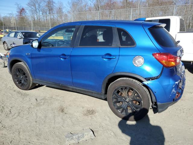 JA4AR3AU8KU007975 - 2019 MITSUBISHI OUTLANDER ES BLUE photo 2