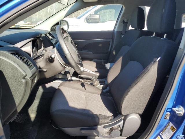 JA4AR3AU8KU007975 - 2019 MITSUBISHI OUTLANDER ES BLUE photo 7