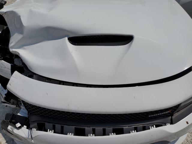 2C3CDXHG6NH125619 - 2022 DODGE CHARGER GT WHITE photo 11