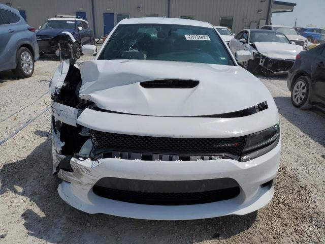 2C3CDXHG6NH125619 - 2022 DODGE CHARGER GT WHITE photo 5