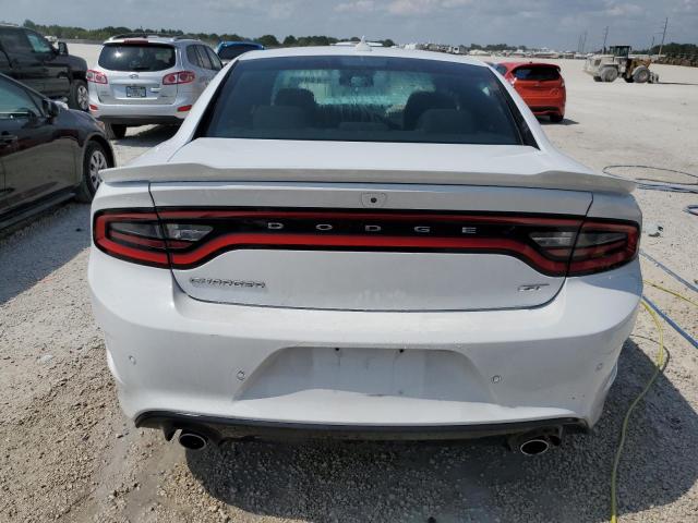 2C3CDXHG6NH125619 - 2022 DODGE CHARGER GT WHITE photo 6