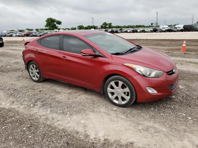 KMHDH4AE7DU976654 - 2013 HYUNDAI ELANTRA GLS BURGUNDY photo 4