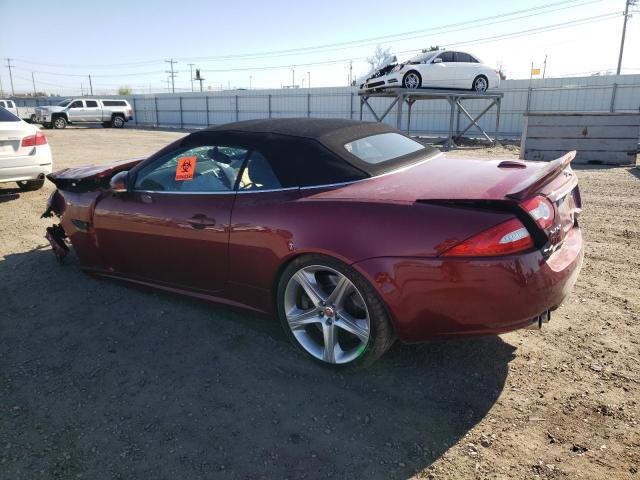 SAJWA4EC5EMB53740 - 2014 JAGUAR XKR RED photo 2