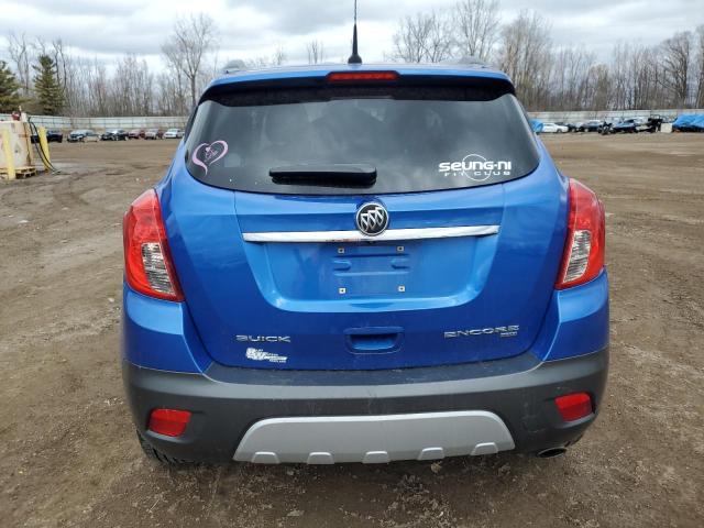 KL4CJGSB2EB686985 - 2014 BUICK ENCORE ლურჯი ფოტო 6