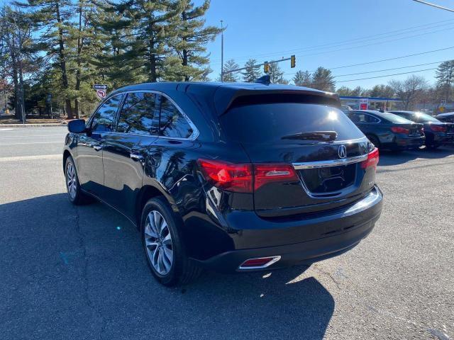 5FRYD4H49EB026593 - 2014 ACURA MDX TECHNOLOGY BLACK photo 4