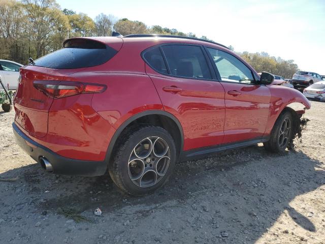 ZASPAJAN3M7D00065 - 2021 ALFA ROMEO STELVIO SPORT Rot Foto 3