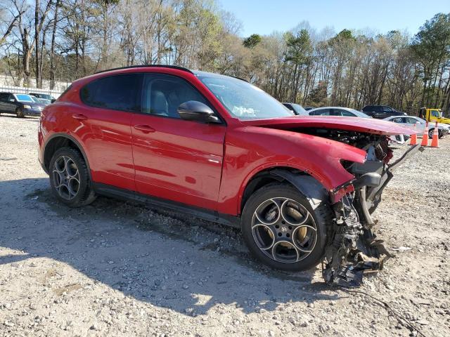 ZASPAJAN3M7D00065 - 2021 ALFA ROMEO STELVIO SPORT Rot Foto 4