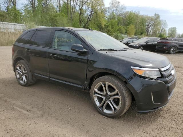 2FMDK4AK2DBA87807 - 2013 FORD EDGE SPORT BLACK photo 4