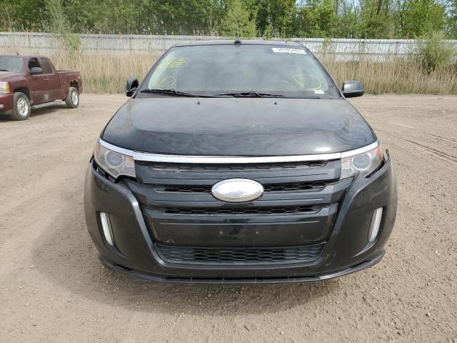 2FMDK4AK2DBA87807 - 2013 FORD EDGE SPORT BLACK photo 5