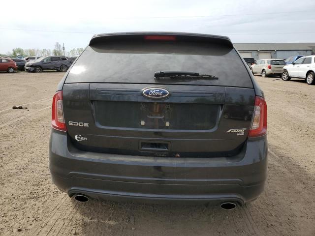 2FMDK4AK2DBA87807 - 2013 FORD EDGE SPORT BLACK photo 6