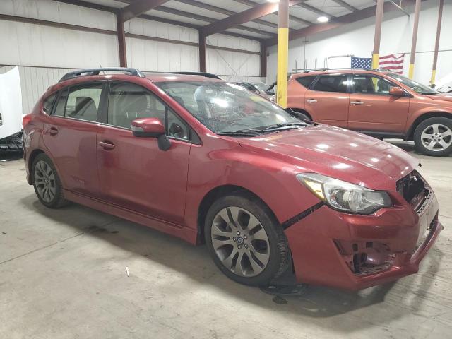 JF1GPAZ63FH269116 - 2015 SUBARU IMPREZA SPORT LIMITED RED photo 4