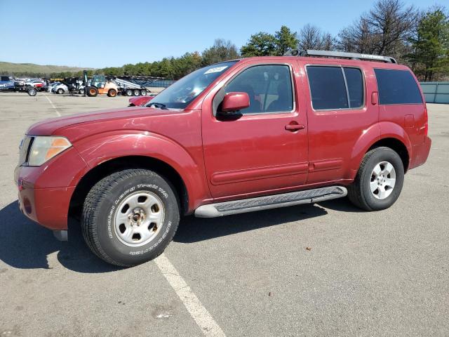 5N1AR18W46C604291 - 2006 NISSAN PATHFINDER LE RED photo 1