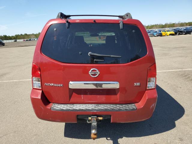 5N1AR18W46C604291 - 2006 NISSAN PATHFINDER LE 红色 照片 6
