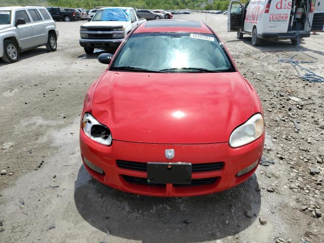 4B3AG52H11E055819 - 2001 DODGE STRATUS R/T RED photo 5