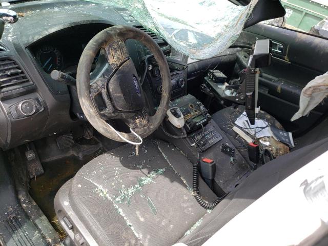 1FM5K8AR2JGC44250 - 2018 FORD EXPLORER POLICE INTERCEPTOR BLACK photo 8