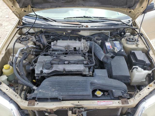 JM1BJ222310414262 - 2001 MAZDA PROTEGE DX GOLD photo 11