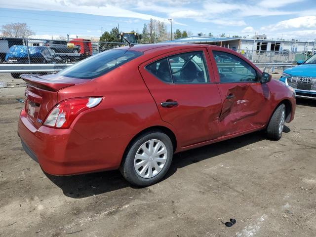 3N1CN7AP8GL878682 - 2016 NISSAN VERSA S RED photo 3