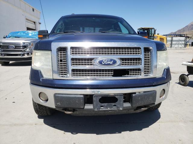 1FTFW1EV2AFD33317 - 2010 FORD F150 SUPERCREW BLUE photo 5