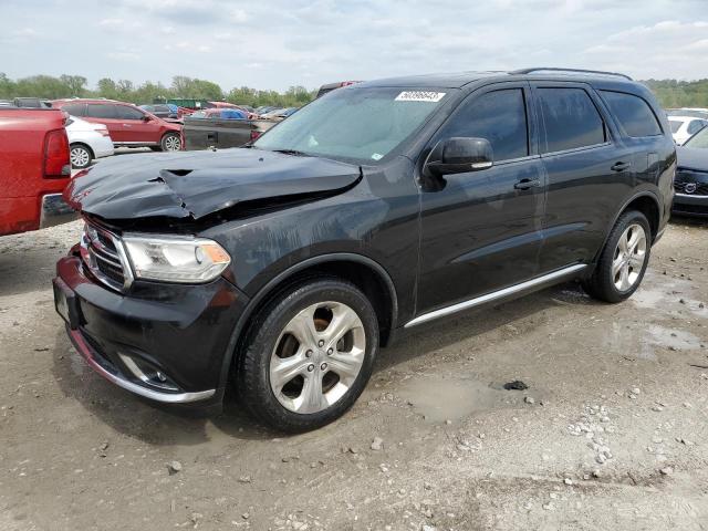 1C4RDJDG2EC278168 - 2014 DODGE DURANGO LIMITED BLACK photo 1