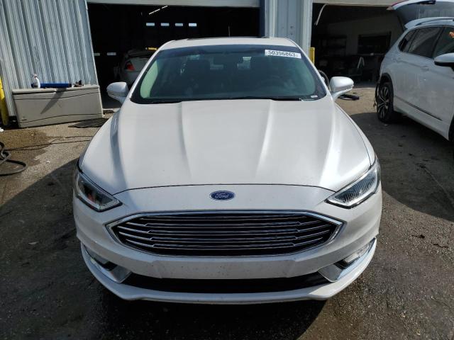 3FA6P0K94JR244663 - 2018 FORD FUSION TITANIUM/PLATINUM WHITE photo 5