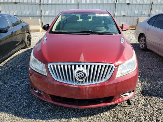 1G4GE5EV0AF189454 - 2010 BUICK LACROSSE CXS BURGUNDY photo 5