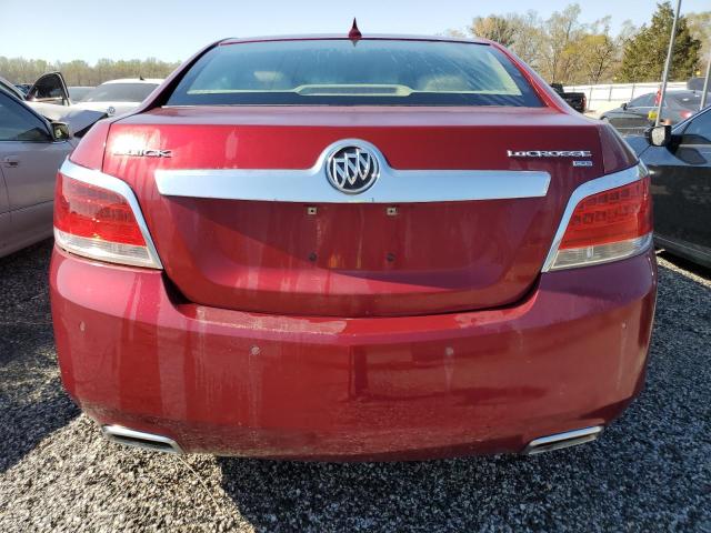 1G4GE5EV0AF189454 - 2010 BUICK LACROSSE CXS BURGUNDY photo 6