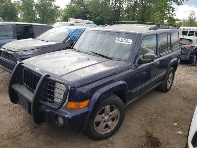 1J8HG48K06C173674 - 2006 JEEP COMMANDER 蓝色 照片 1