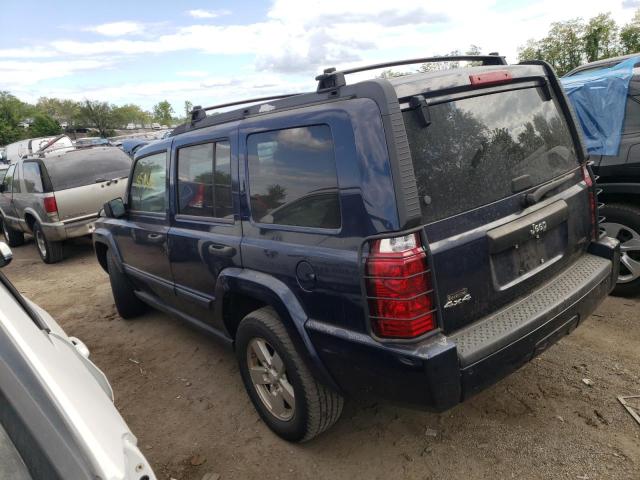 1J8HG48K06C173674 - 2006 JEEP COMMANDER 蓝色 照片 2
