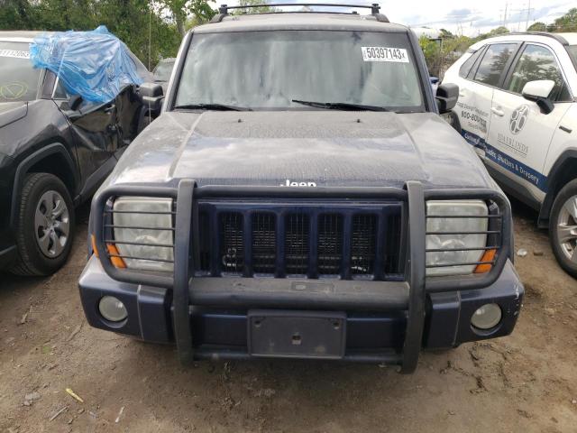 1J8HG48K06C173674 - 2006 JEEP COMMANDER BLUE photo 5