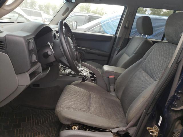 1J8HG48K06C173674 - 2006 JEEP COMMANDER 蓝色 照片 7