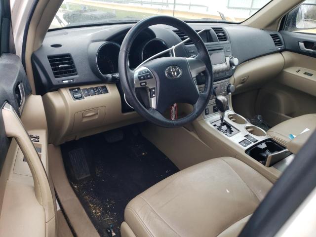 5TDBK3EH6CS159836 - 2012 TOYOTA HIGHLANDER BASE Blanco foto 8