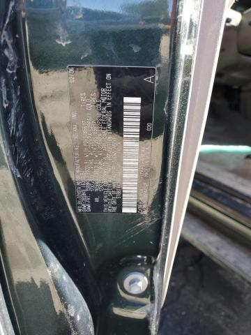 5TBBT441X6S481240 - 2006 TOYOTA TUNDRA ACCESS CAB SR5 GREEN photo 12