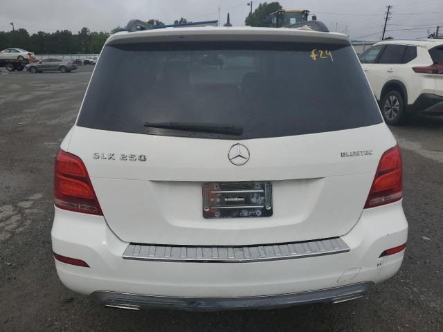 WDCGG0EB9FG431239 - 2015 MERCEDES-BENZ GLK 250 BLUETEC WHITE photo 6