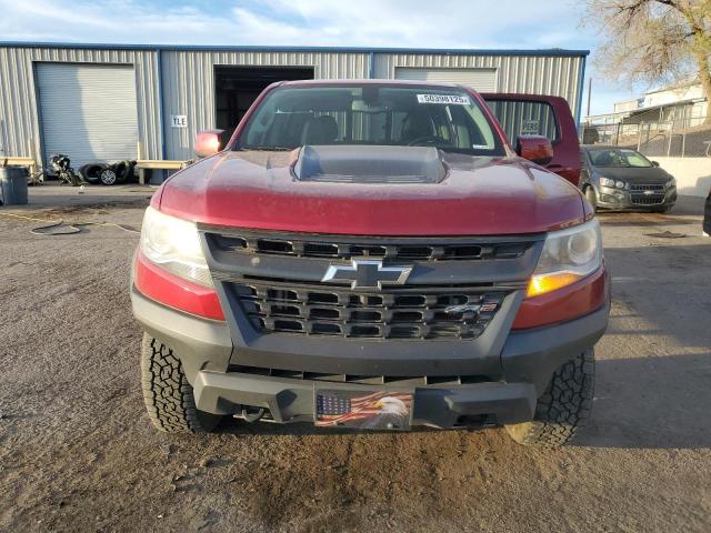 1GCGTEEN0J1270543 - 2018 CHEVROLET COLORADO ZR2 RED photo 5