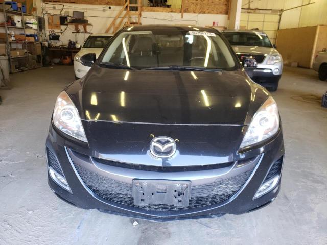 JM1BL1S58A1206905 - 2010 MAZDA 3 S BLACK photo 5