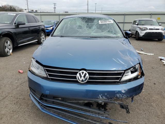 3VW2B7AJ2HM328318 - 2017 VOLKSWAGEN JETTA S BLUE photo 5