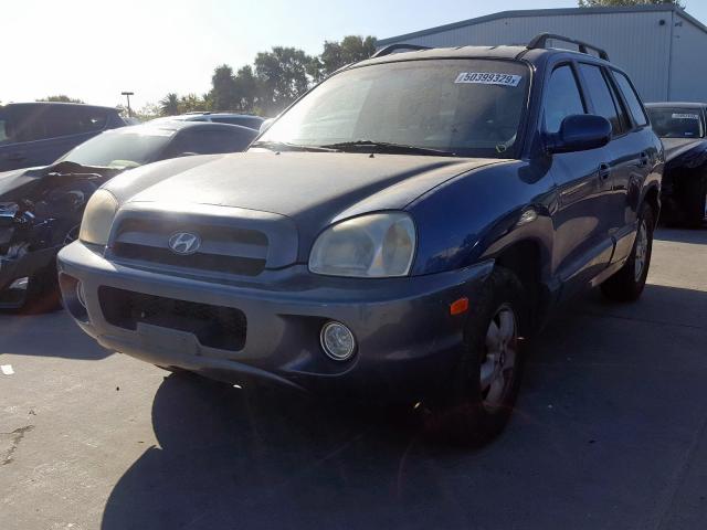 KM8SC13D96U104200 - 2006 HYUNDAI SANTA FE GLS  photo 2