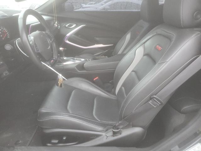 1G1FG1R79K0148316 - 2019 CHEVROLET CAMARO SS GRAY photo 7