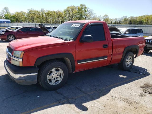 1GCEC14X83Z360305 - 2003 CHEVROLET 1/2 TON C1500 RED photo 1