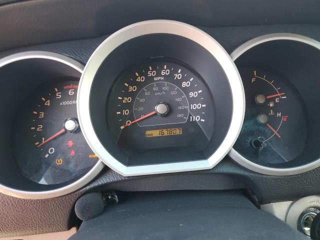 JTEZU14R768042634 - 2006 TOYOTA 4RUNNER SR5 BLACK photo 9