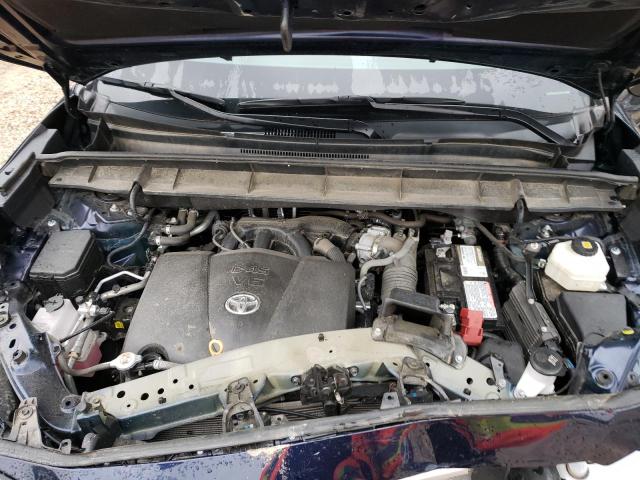 5TDHZRBH6MS536745 - 2021 TOYOTA HIGHLANDER XLE BLUE photo 12