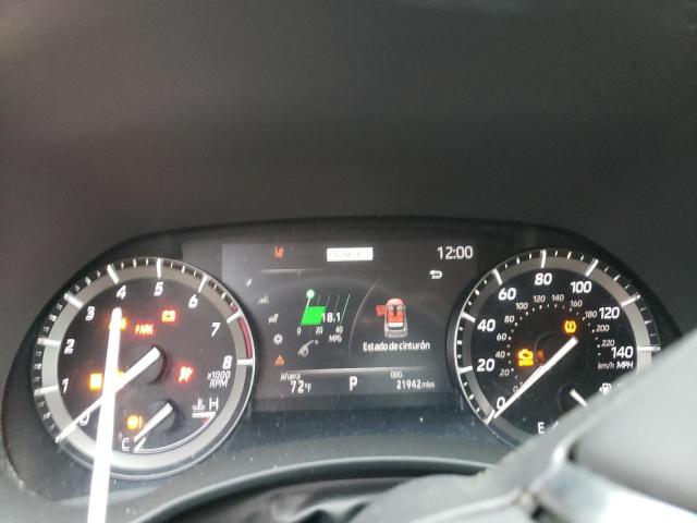 5TDHZRBH6MS536745 - 2021 TOYOTA HIGHLANDER XLE BLUE photo 9