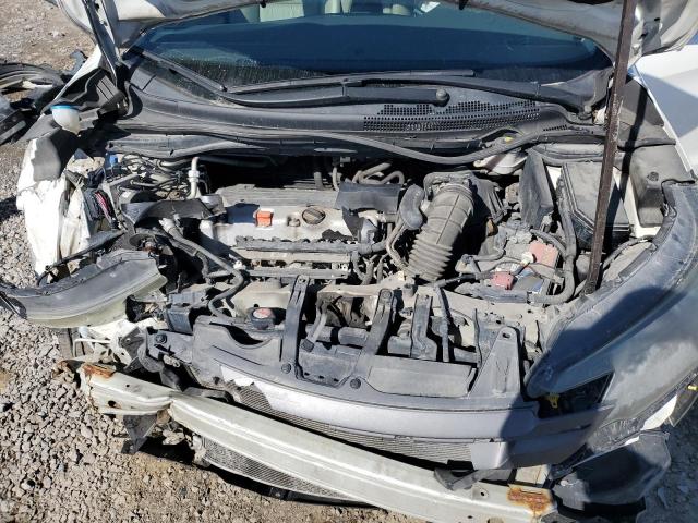 5J6RM4H74CL054726 - 2012 HONDA CR-V EXL WHITE photo 12