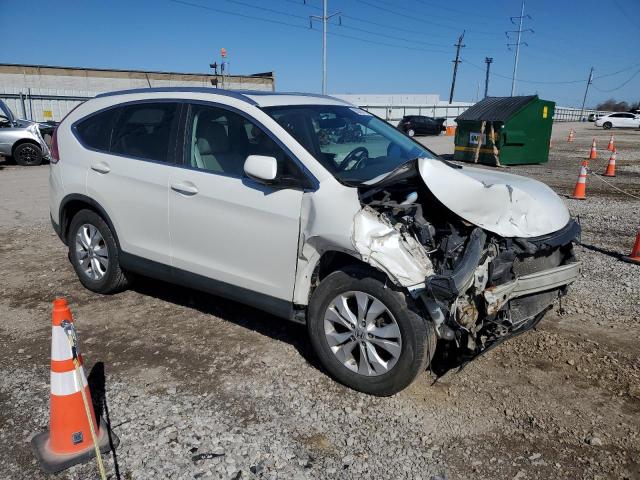 5J6RM4H74CL054726 - 2012 HONDA CR-V EXL WHITE photo 4